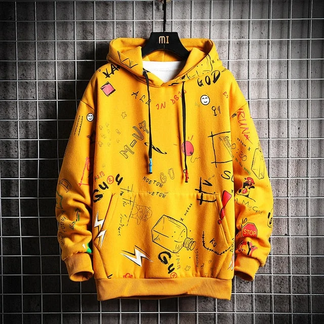 Yellow Hoodie thin