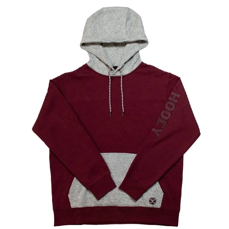 Weekend Bargains to Enjoy "Tundra" Burgundy/Grey Hoody