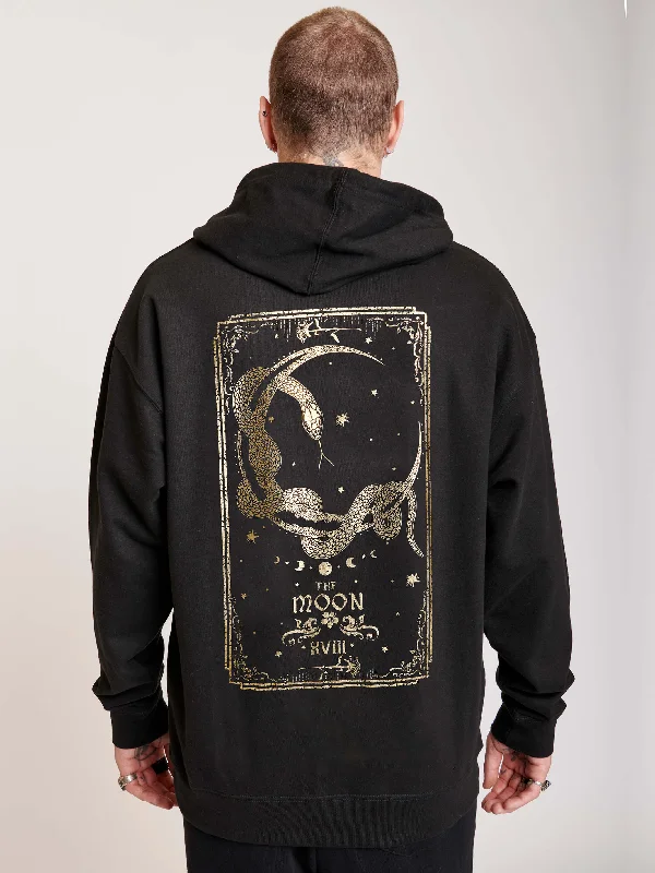 Weekend Savings Spectacular Moon Tarot Gold Foil Unisex Hoodie