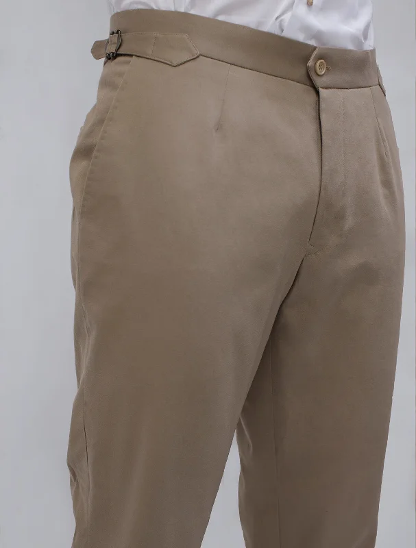 Amazing Value BEIGE BUCKLE PANT