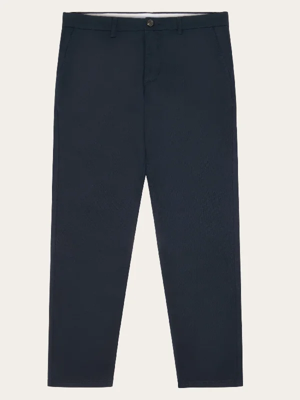 Don't Delay CHUCK regular canvas pants - GOTS/Vegan - Total Eclipse