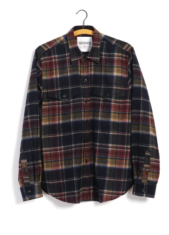Price Drop RUBEN | Casual Over Shirt | Multi Colour Check