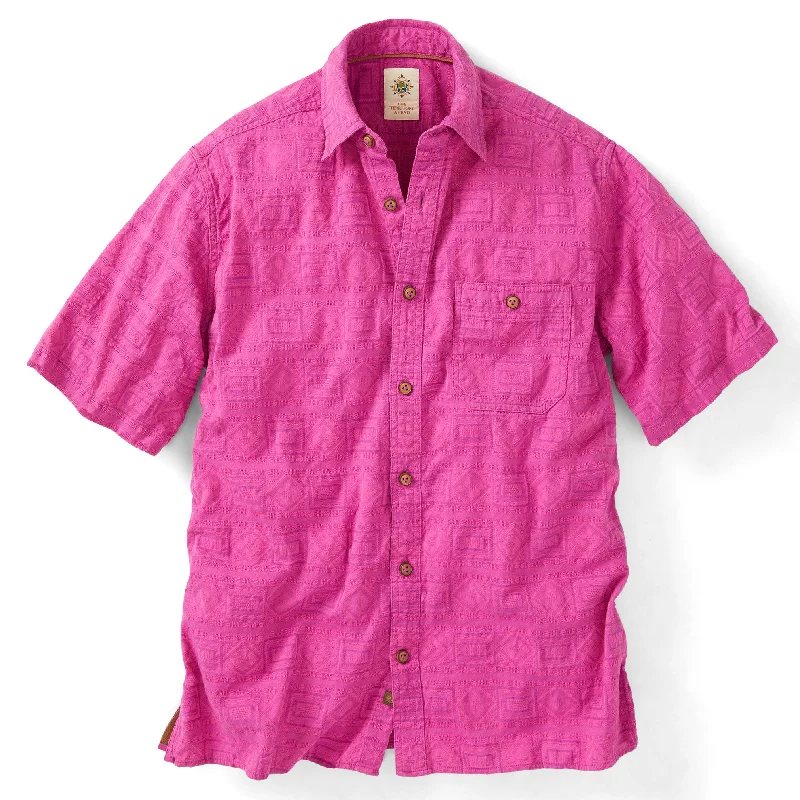 Stock Clearance Jaisalmer Two-Tone Jacquard Shirt