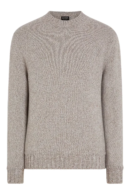 Early Access Mélange Oasi Cashmere Crewneck