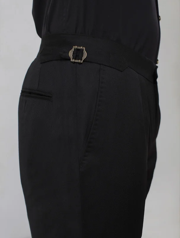 Special Savings BLACK BUCKLE PANT