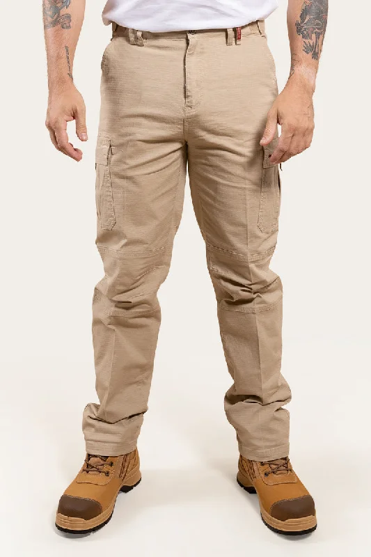 New Deals Tennant Creek Mens Ripstop Work Pant - Camel