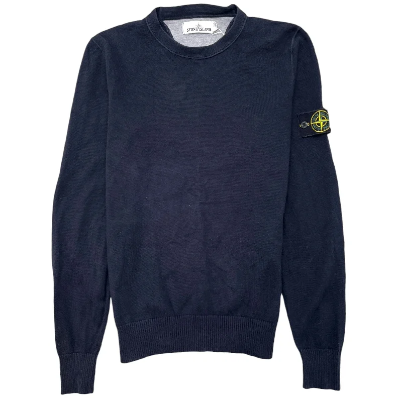 Savings Soar This Weekend Men's Applique Logo Sweatshirt Navy Size M