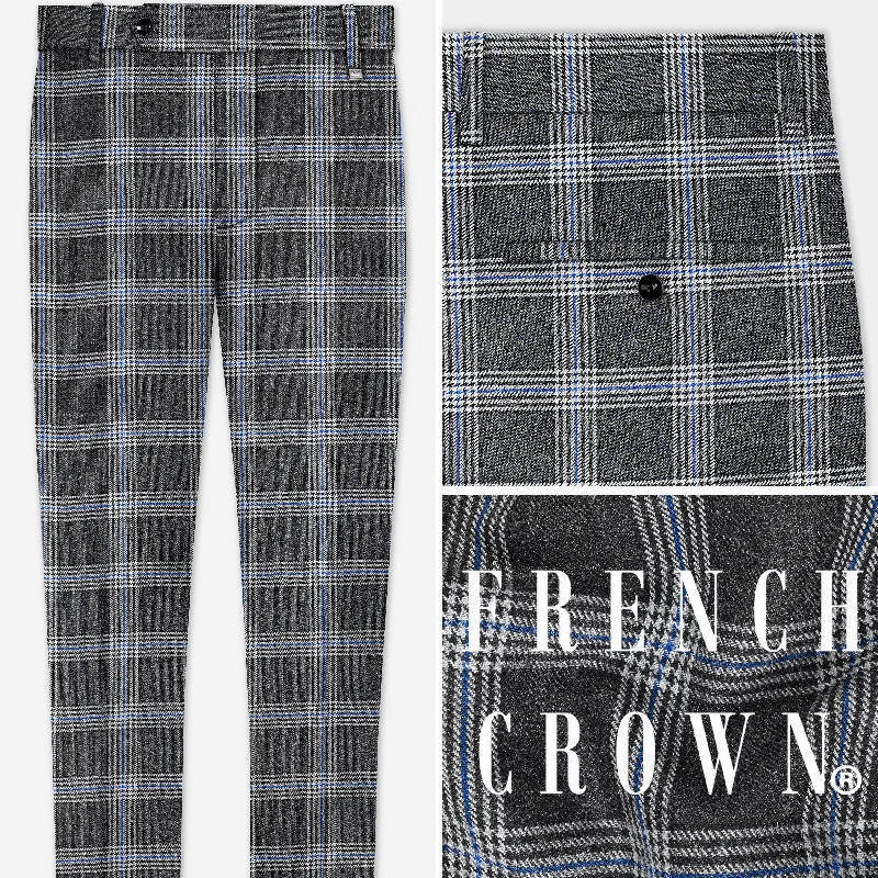 Weekend Deals That Wow Iridium Gray Plaid Tweed Pant
