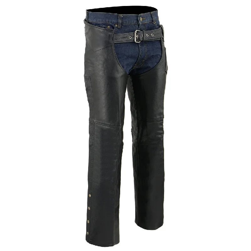 Weekend Discounts to Indulge In Milwaukee Leather Chaps for Men's Black Premium Leather Fully Lined - Coin Pocket Motorcycle Riders Chap - SH1115 Weekend Discounts to Indulge In Milwaukee Leather Chaps for Men's Black Premium Leather Fully Lined - Coin Pocket Motorcycle Riders Chap - SH1115