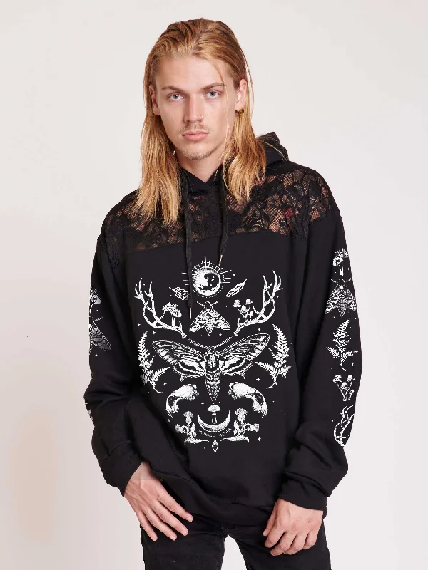 Weekend Discounts You Deserve Forest Witch Lace Hoodie