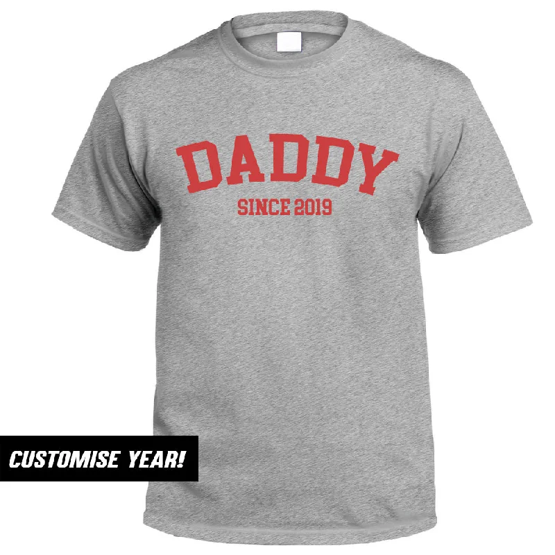 Now or Never Personalised Daddy Since T-Shirt (MRK X)