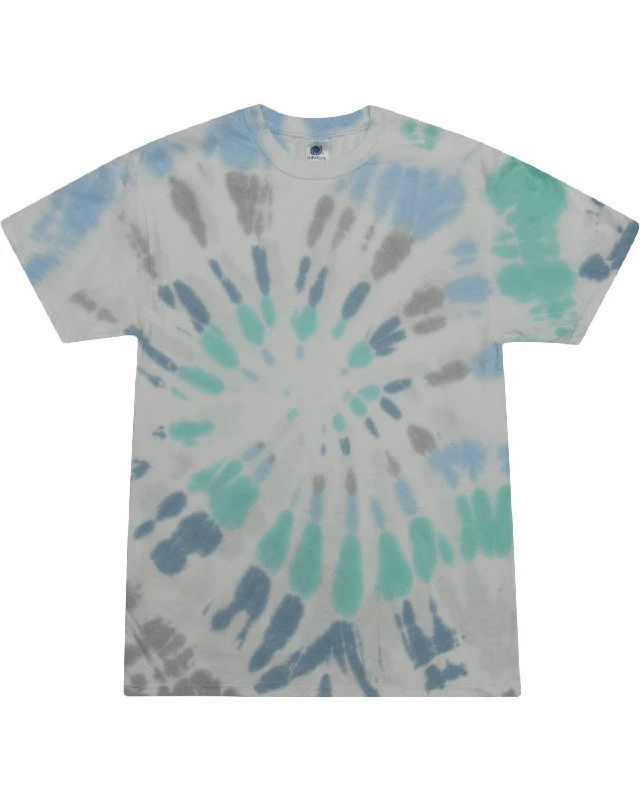 Crazy Deal Tie-Dye Youth 100% Cotton Tie-Dyed T-Shirt | Glacier