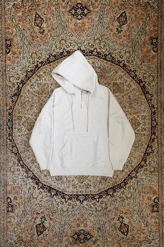 Weekend Savings Bonanza SUGARHILL ATTACHED ZIP-UP HOODIE (IVORY WHITE)