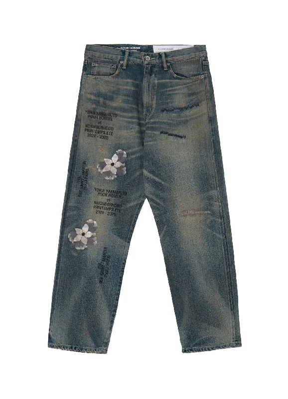 Special Price Yohji Yamamoto x NEIGHBORHOOD SAVAGE DENIM DP BASIC PANTS　