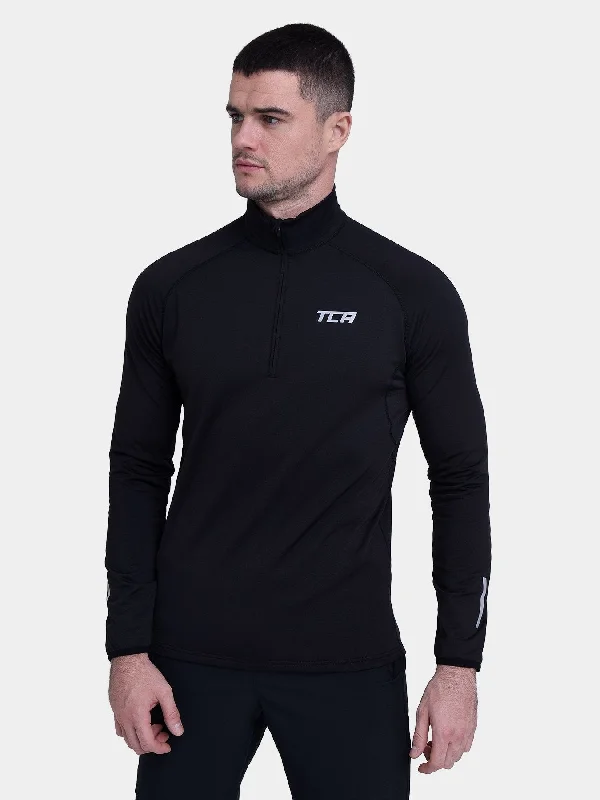 Weekend Bargains to Cherish Winter Run Thermal Long Sleeve Running Top For Men With Brushed Inner Fabric Weekend Bargains to Cherish Winter Run Thermal Long Sleeve Running Top For Men With Brushed Inner Fabric