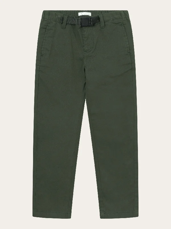 Final Clearance Baggy twill pant belt details - Forrest Night