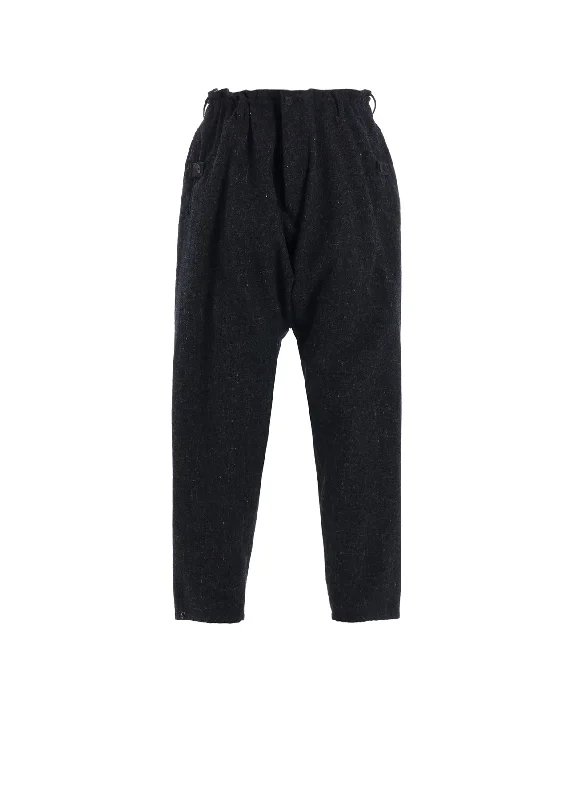 Clearance Sale WOOL SPINNING SLIM SAROUEL PANTS