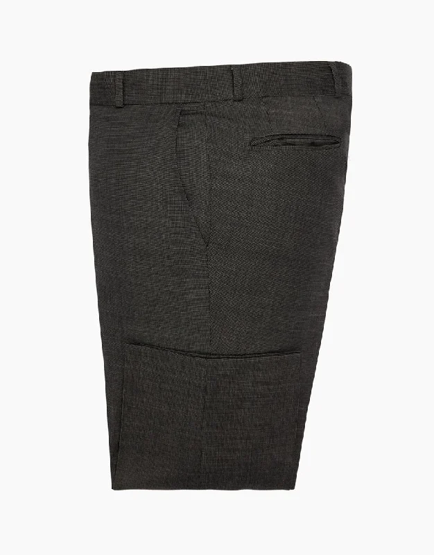 Get It Before It’s Gone Hollywood Charcoal Pin Dot Suit Trouser