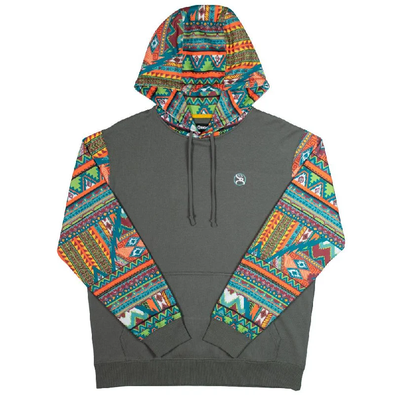 Weekend Deals to Make You Happy "Roughy Summit" Charcoal/Orange Hoody