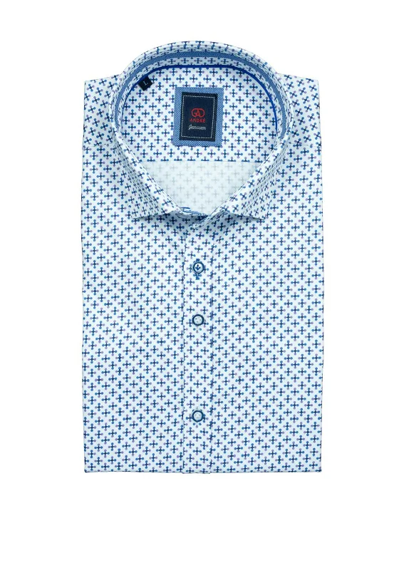 Crazy Savings Andre Beg Long Sleeve Print Shirt, Lilac