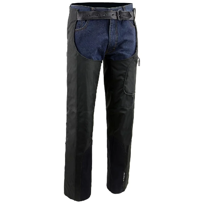 Weekend Offers That Thrill NexGen SH2258 Men's Black Textile Riding Chaps with Heat Protection Weekend Offers That Thrill NexGen SH2258 Men's Black Textile Riding Chaps with Heat Protection