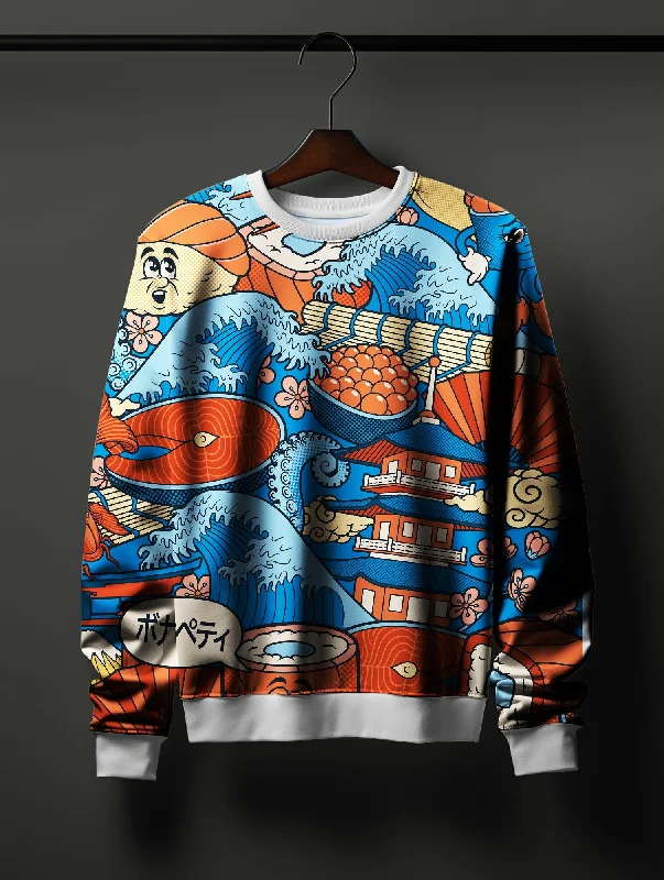 Fantastic Offers Tokyo Japan All Over Printed Sweatshirt