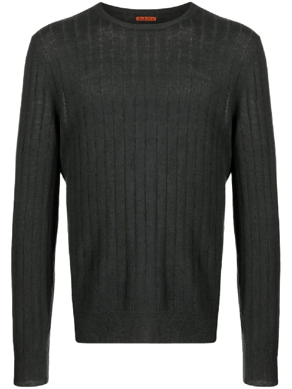 Instant Savings Ribbed-Knit Linen-Cotton Jumper