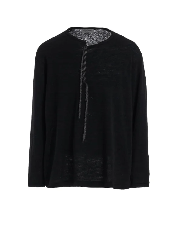 Bonus Savings AIRY SPUN EMBROIDERY LONG SLEEVE