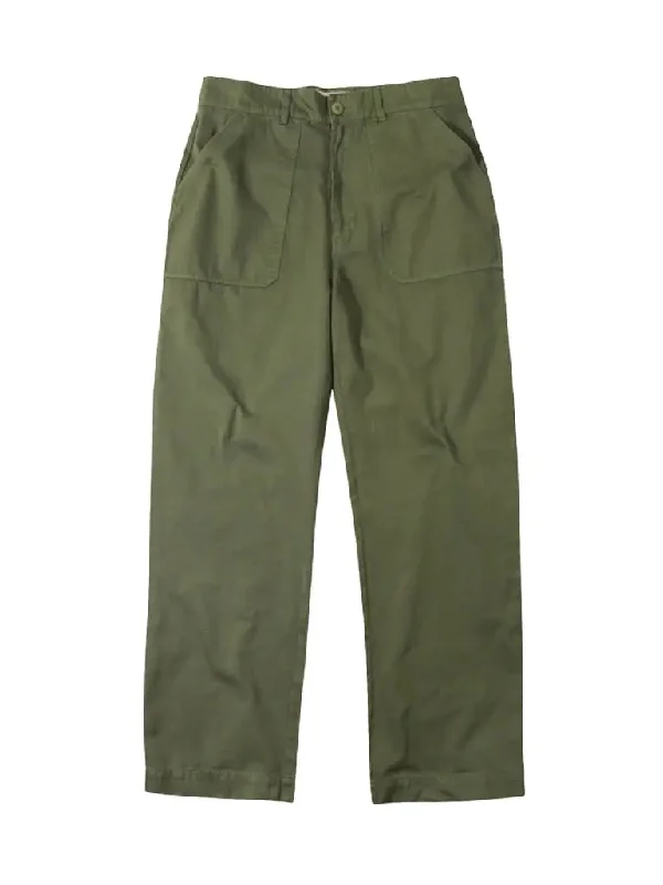 Steals and Deals Pascal Gabardine Work Pant- Olive