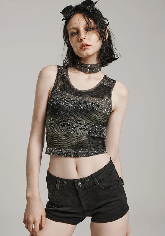Weekend Discounts to Delight Krueger | CROPPED TANK TOP*
