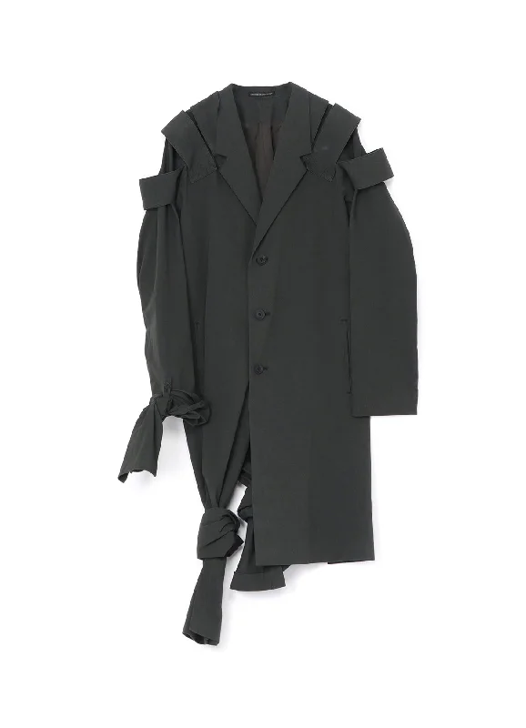 Fantastic Deals COTTON TWILL SHOULDER EPAULET DOUBLE JACKET