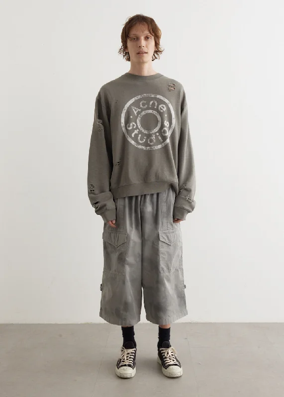 Stock Clearance Franziska U Button Logo Sweater