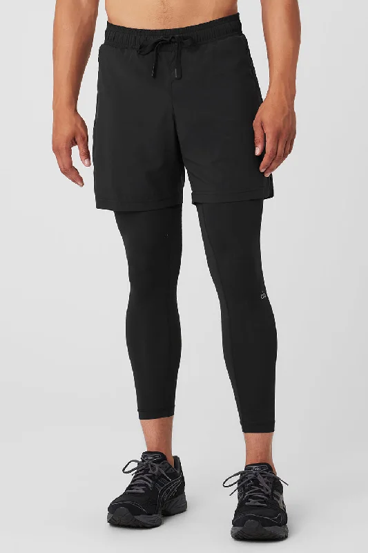 Don't Delay Stability 2-In-1 Pant - Black/Black