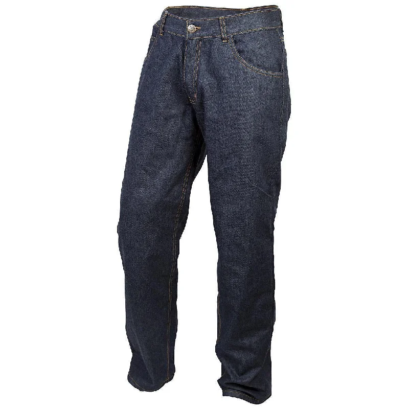 Crazy Deals Scorpion Covert Pro Men's Stonewashed Blue Denim Riding Jeans