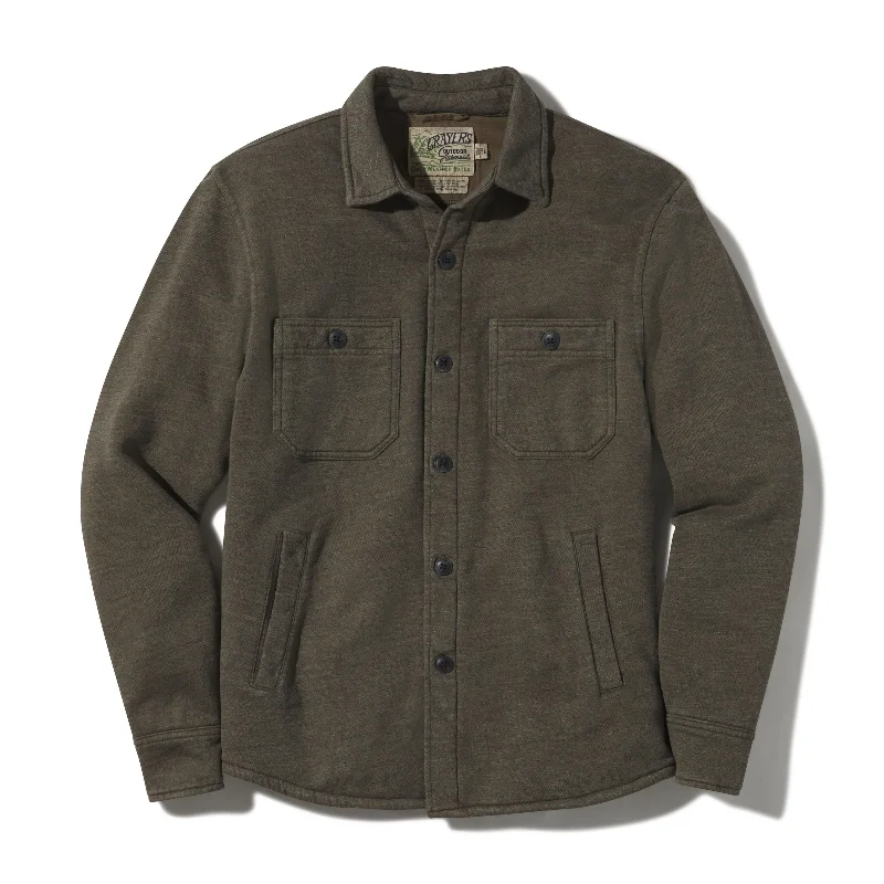Weekend Offers You Can't Ignore Dunlop Waffle Lined Shirt Jacket - Olive (Final Sale) Weekend Offers You Can't Ignore Dunlop Waffle Lined Shirt Jacket - Olive (Final Sale)