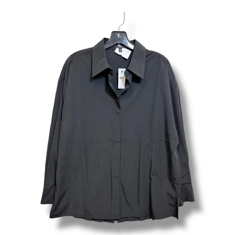 Weekend Savings Bonanza Top Long Sleeve By Express In Black, Size: M