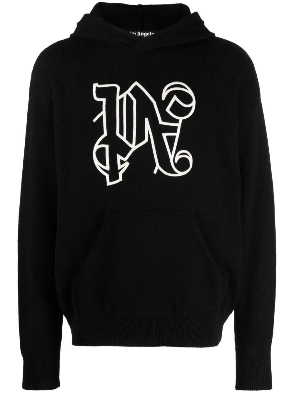 Can't Resist Monogram-Embroidered Knitted Hoodie