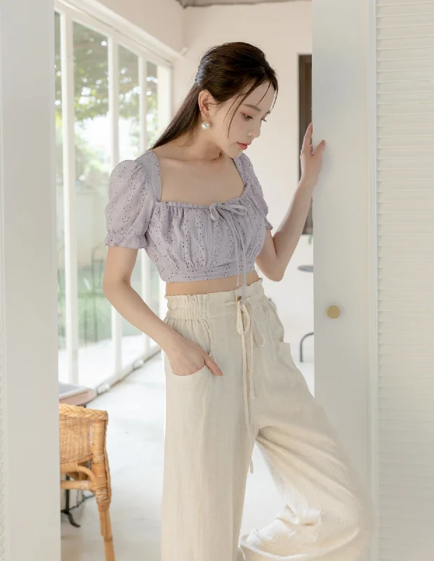 Time-Sensitive Harley Top in Lilac