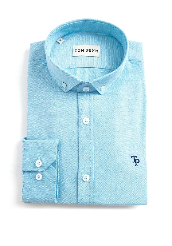 Crazy Deals Tom Penn Long Sleeve Shirt, Turquoise