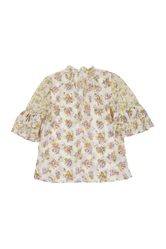 Weekend Offers That Amaze [WW30771] Alice + Olivia | Short sleeve top