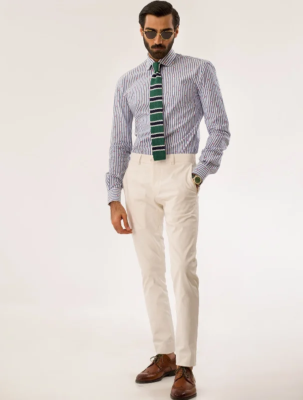 Deal Frenzy WHITE COTTON CHINO PANTS. TEAM IT UP WITH YOUR FAVORITE BROWN SHOES