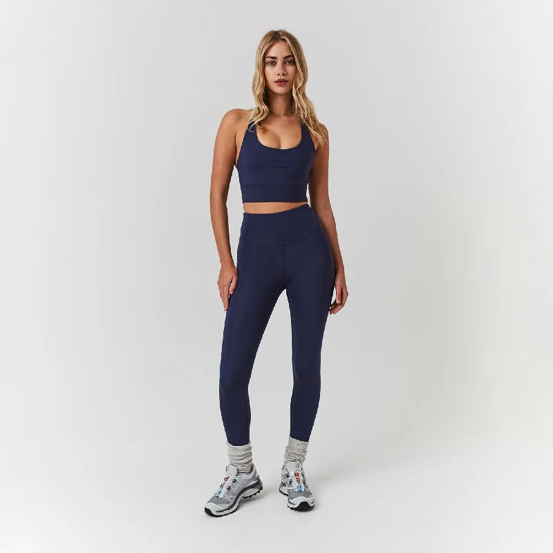 Referral Discount Second Skin Bra & Legging Set | Midnight Blue