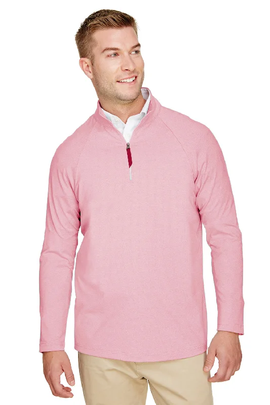 Unbeatable Deal Devon & Jones Mens CrownLux Clubhouse Performance Moisture Wicking 1/4 Zip Sweatshirt - Red Unbeatable Deal Devon & Jones Mens CrownLux Clubhouse Performance Moisture Wicking 1/4 Zip Sweatshirt - Red