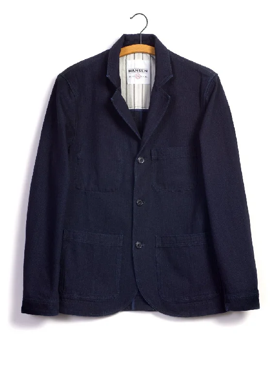 Weekend Savings Bonanza NICOLAI | Informal 3-button Blazer | Black Indigo