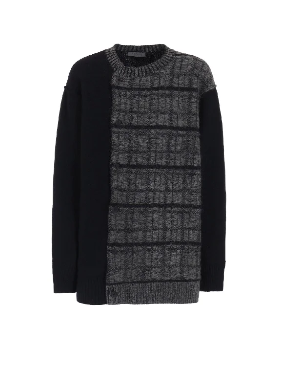 Extra Savings 5GSJQ JERSEY FRONT SWITCHING CARDIGAN