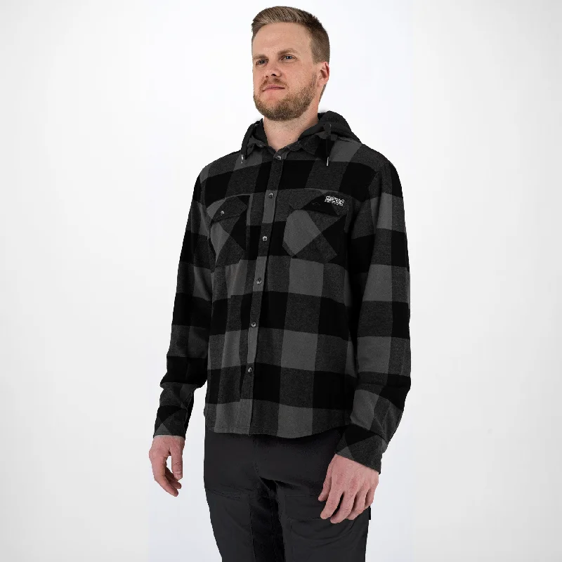 Weekend Offers That Shine Men's Timber Hooded Flannel Shirt