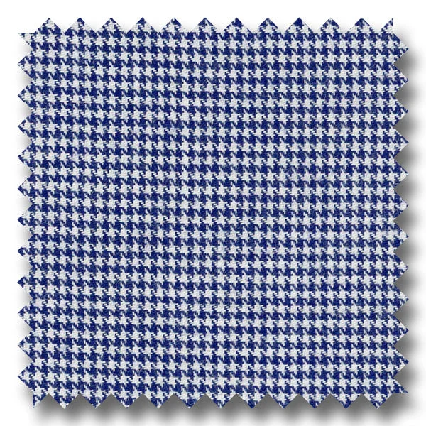 Weekend Bargains to Snag Navy Check Twill - Custom Dress Shirt
