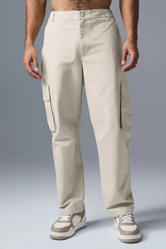 Weekend Deals That Dazzle Cargo Ripstop Trouser - Bone