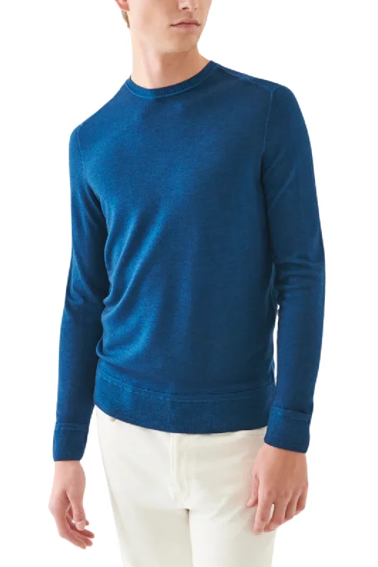 Price Break Vintage Wash Ribbed Hem Crewneck