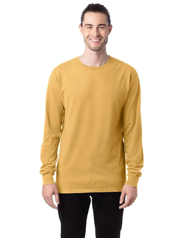 Weekend Specials Just for You ComfortWash by Hanes Unisex 100% Ringspun Cotton Long Sleeve T-Shirt | Artisan Gold Weekend Specials Just for You ComfortWash by Hanes Unisex 100% Ringspun Cotton Long Sleeve T-Shirt | Artisan Gold